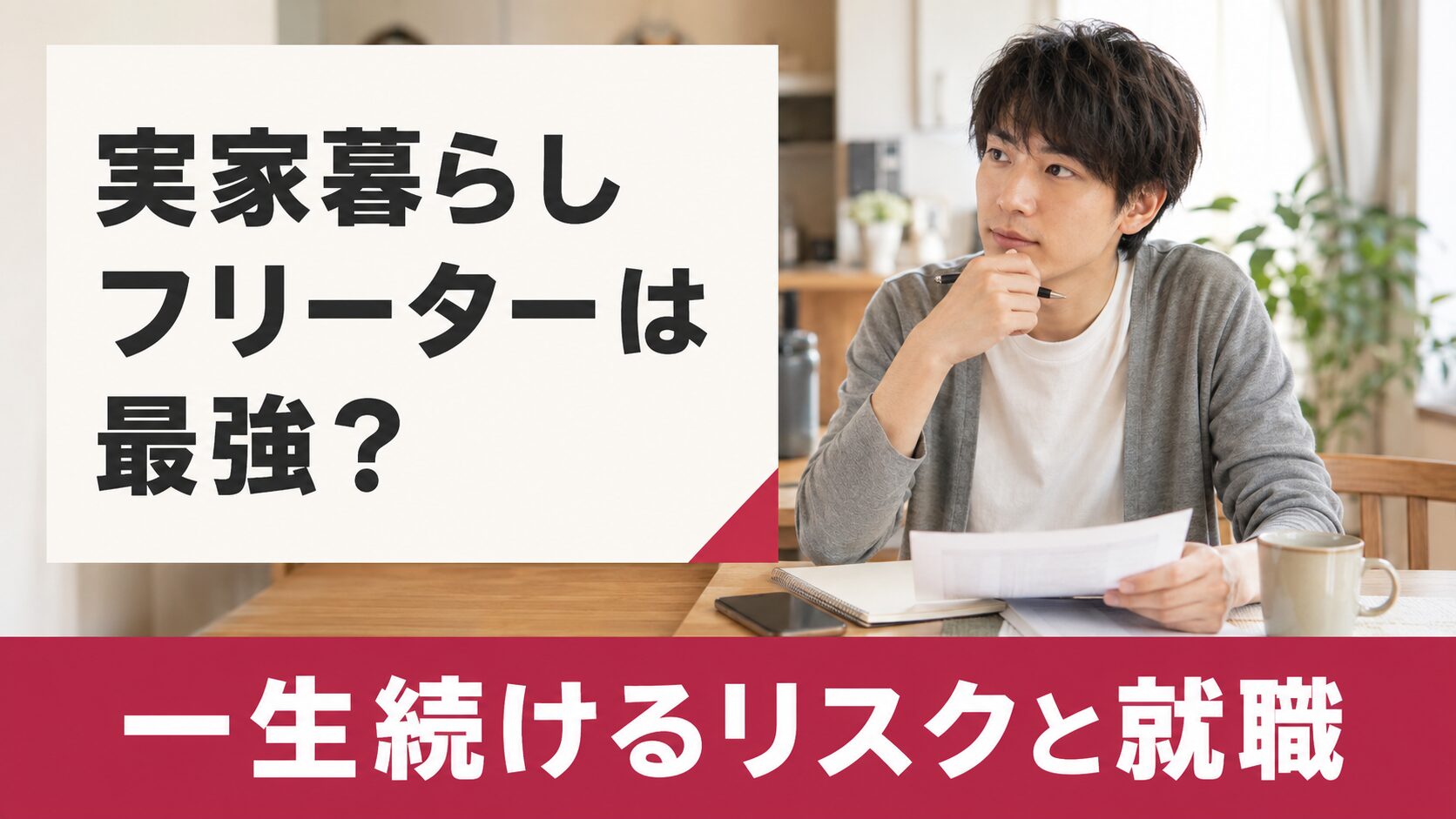 実家暮らしフリーターの未来を考えよう!リスクと解決法