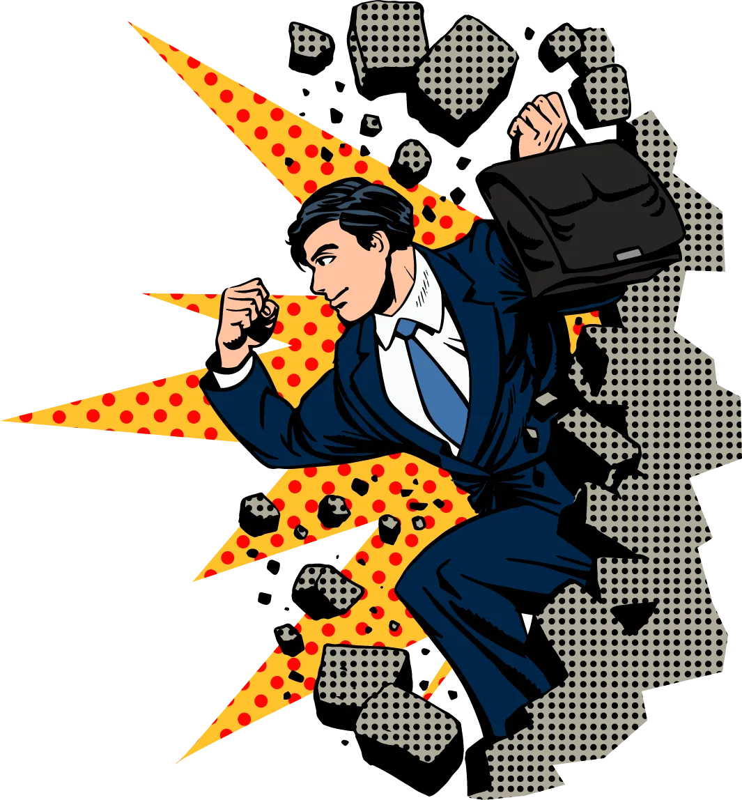 キャリア相談中の男性